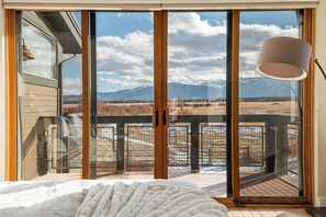 Views from the upper level primary bedroom
