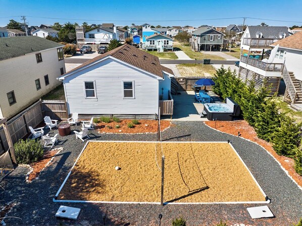 Back Aerial of Billfish Bungalow