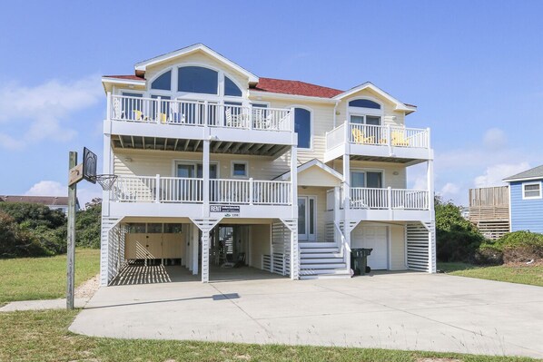 Semi-Oceanfront Outer Banks Vacation Rental 2024