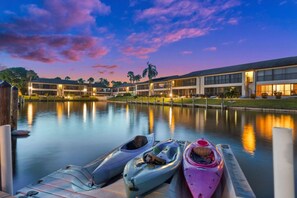 Kayak and paddle boards available @ the dock right in your backyard