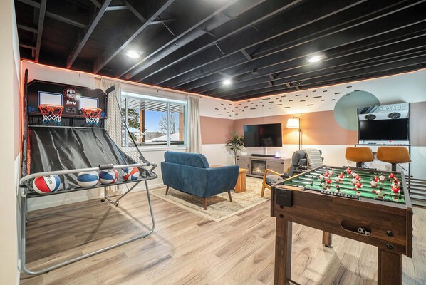 Family gameroom