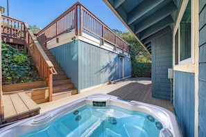 Bain à remous extérieur