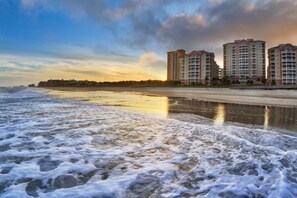 Sunset view from the water
