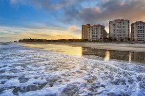 Sunset view from the water
