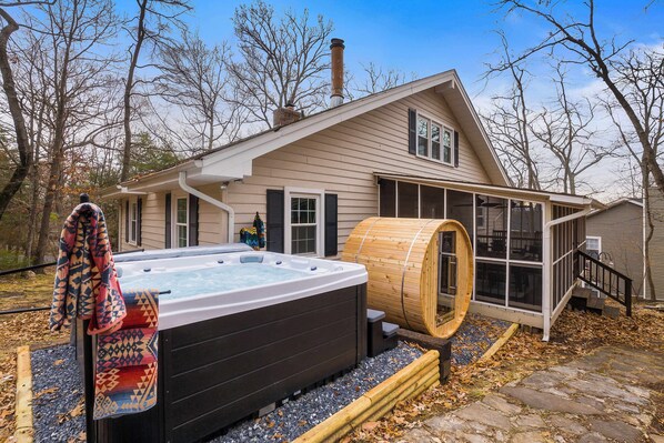 Bubbelpool utomhus