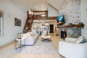 Curl up and unwind in this cozy retreat