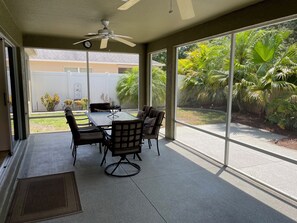 Outdoor dining