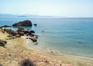 Ampelas sandy beach - 250m away from the property