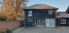 Front of Granary on a frosty day
