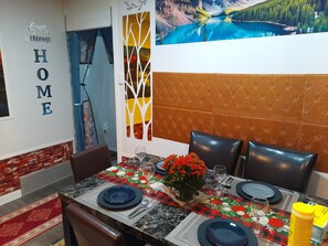 Dinner area