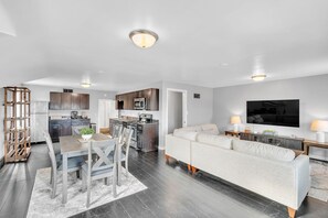 Building, Dining Room, Dining Table, Furniture, Indoors