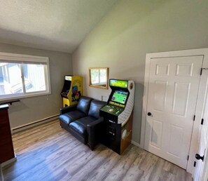 Golden Tee & Pac Man for endless hours of entertainment