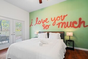 Romantic Stay with "I Love You" Wall Art ❤️