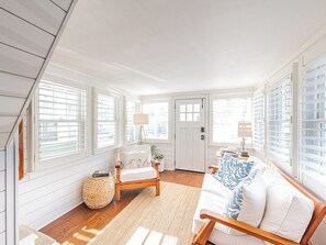 Cozy living room area
