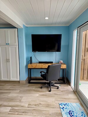 Work space with a view
