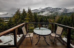 Stunning mountain and valley views from your private patio