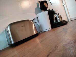 Kaffe och/eller kaffebryggare