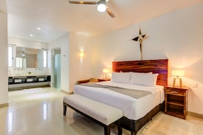 Bedroom 1 with ensuite bathroom