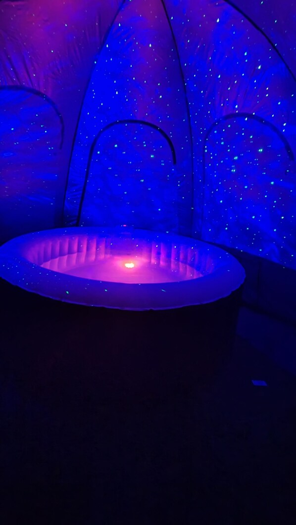 Bubbelpool inomhus