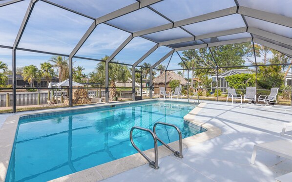 Waterfront pool
