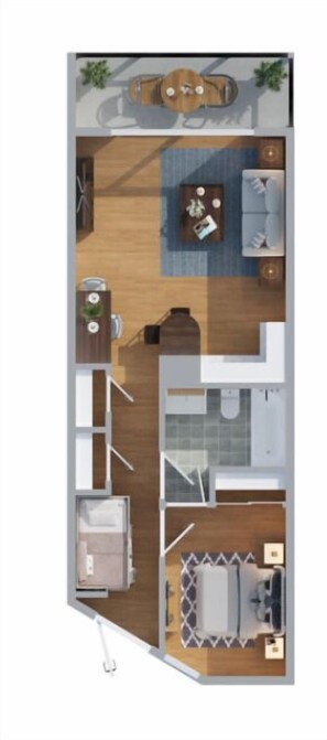 Layout of the home