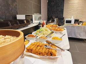 Breakfast buffet
