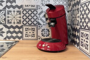 Kaffe och/eller kaffebryggare