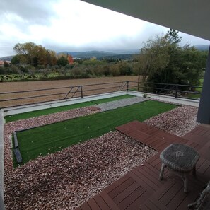 Private terrace for the main room.
