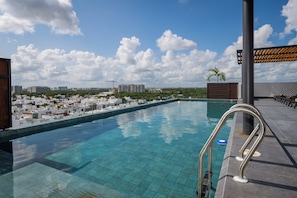 Rooftop pool