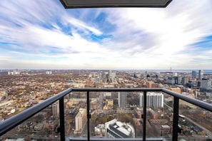 Soak in views of the Don Valley from the balcony