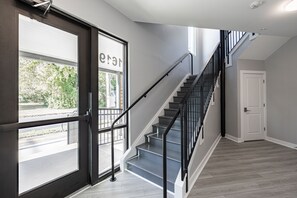 Interior entrance