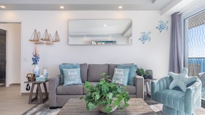 The living room