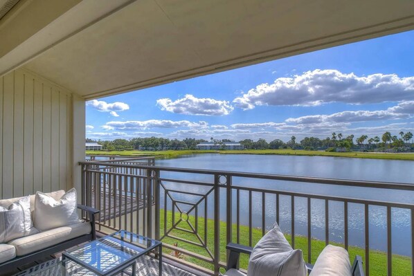 Enjoy a beautiful day on the balcony!