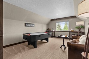 Game room for family fun and laughter!