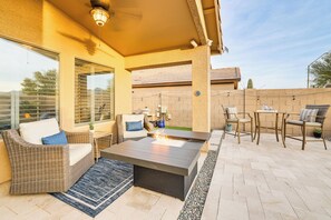 Patio | Single-Story Home