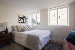 Primary bedroom features a king bed.