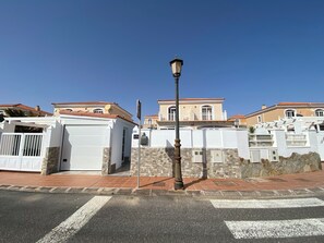 Entrance to the villa