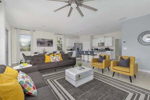 Large modern living area :)