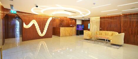 Sitzecke in der Lobby