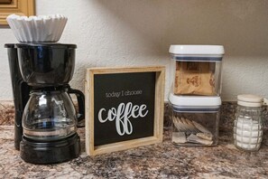 Kaffe och/eller kaffebryggare