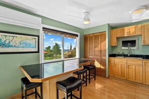 Watch the Surf from the Kitchen