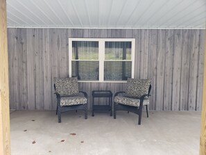 Relax on the front porch
