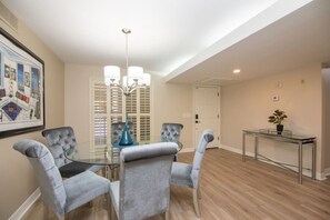 Open dining space with ample seating for shared meals and memorable gatherings.