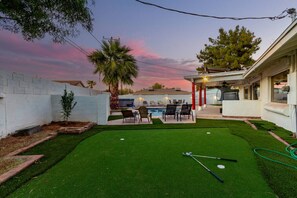Fun mini golf course to entertain guests of all ages.