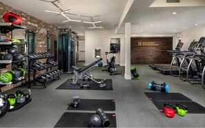 🏋️ Gym Access -  top-tier equipment and “no excuses” energy