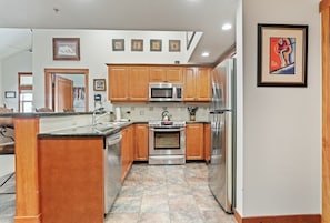 Floor, Flooring, Indoors, Kitchen, Microwave