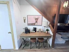 Coffee/Tea Bar Area