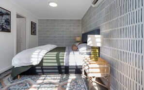 Master bedroom with reverse cycle split system air conditioning