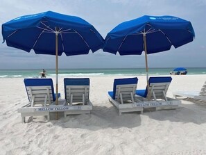 Private Beach Lounge Chairs