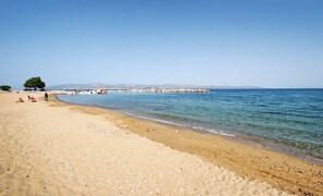 Ampelas sandy beach - 250m 
